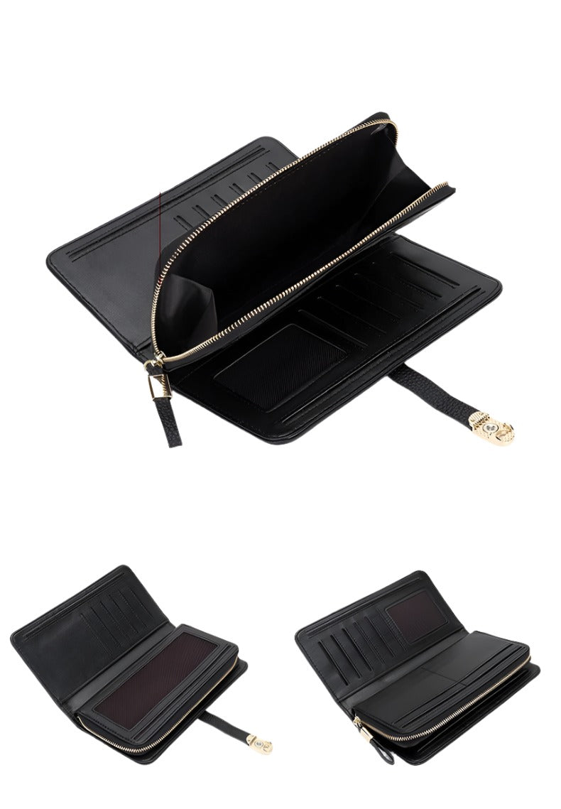 Large-Capacity Zipper Wallet for Women interior