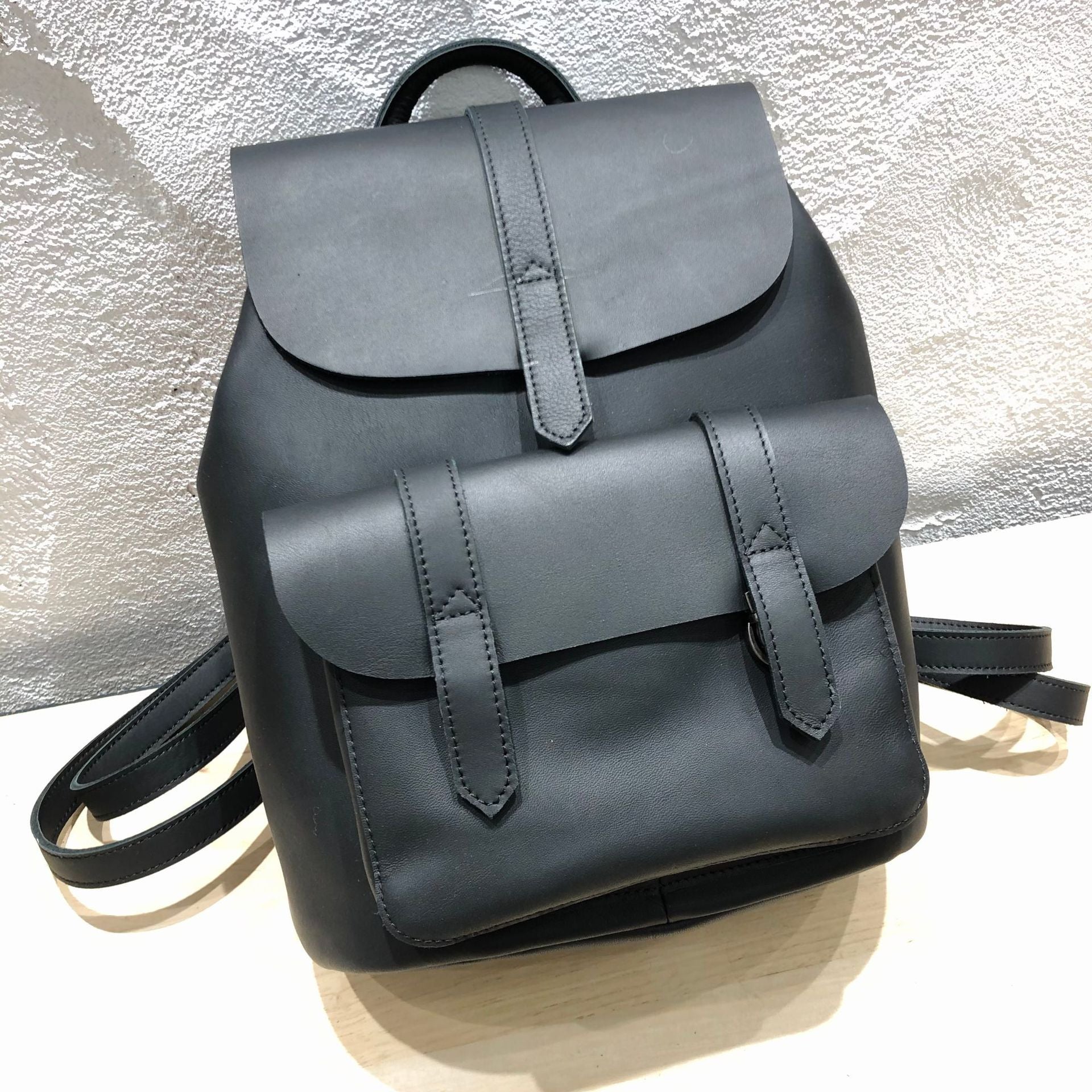 Vintage Leather Backpack