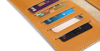 Elowen Slim Leather Wallet Unisex