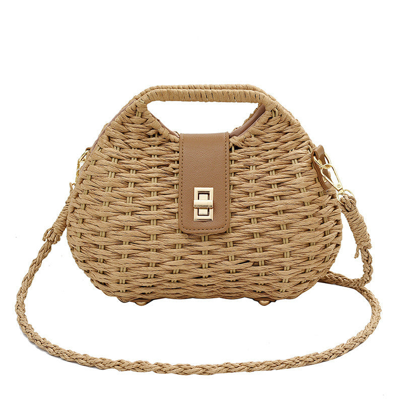 Summer Breeze Woven Shoulder Bag for Women