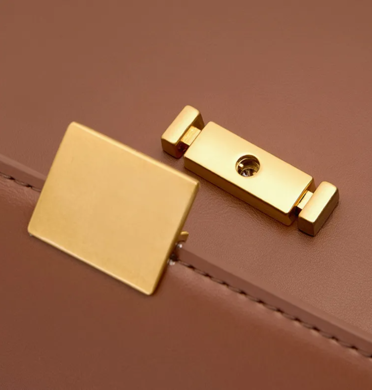 Velora Genuine Leather Handbag clasp