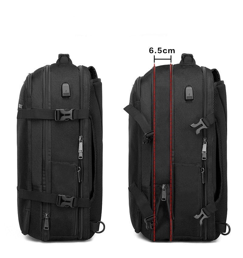 Multi-Functional Men's Business Travel Laptop Backpack expand