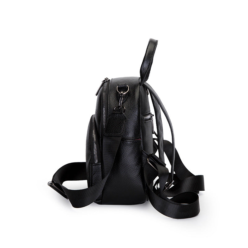 Women's Everyday Leather Backpack side