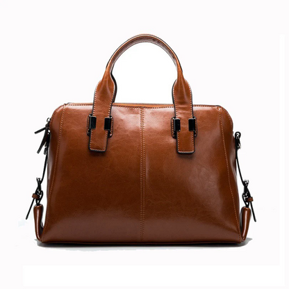 Elegant Leather Women's Crossbody Bag - Effortless Style & Versatility