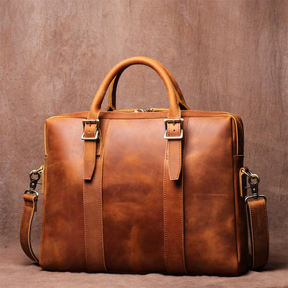 Men's Crossbody Briefcase Bag display