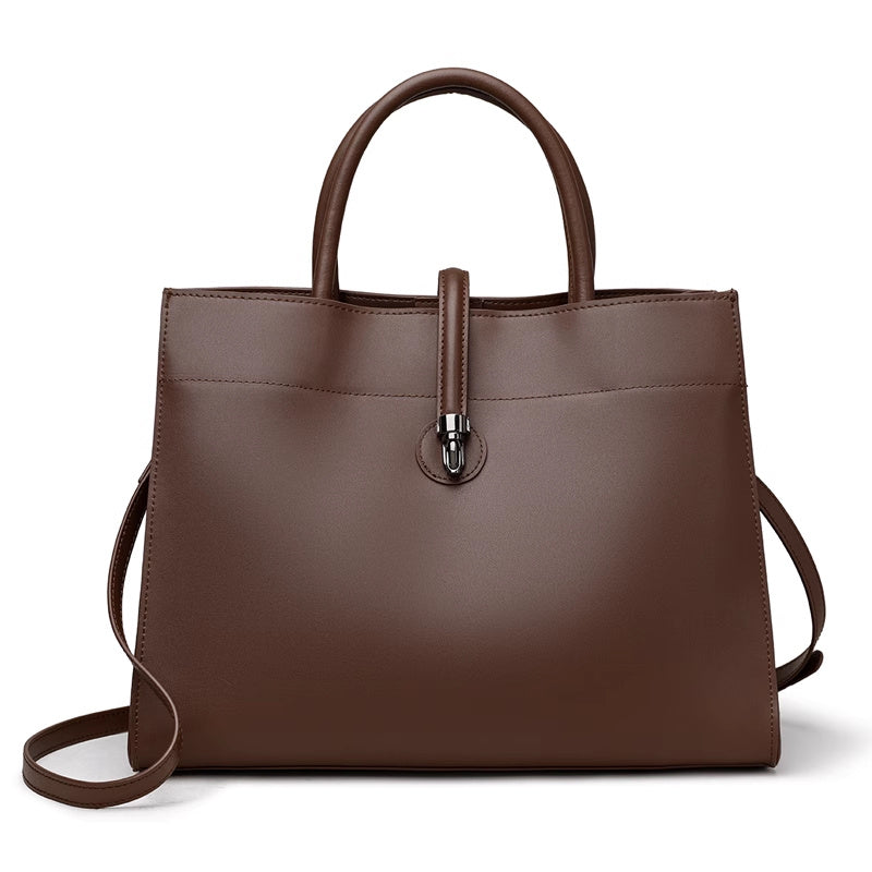 Serafina Genuine Leather Tote Bag