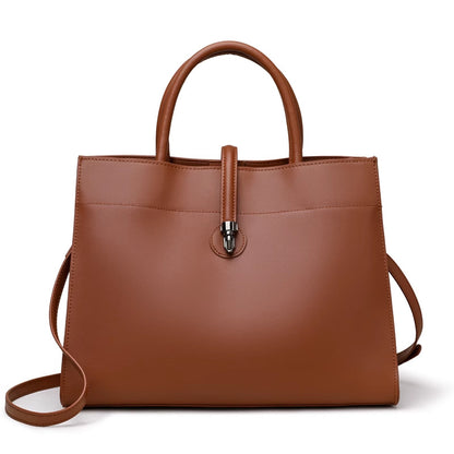 Serafina Genuine Leather Tote Bag