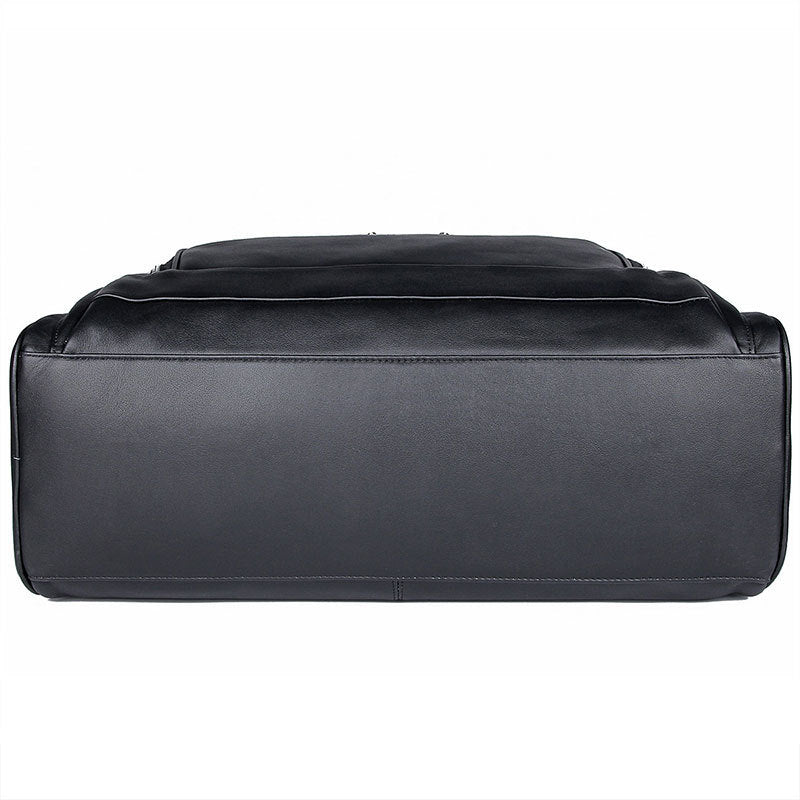 Leather Business Briefcase Laptop Bag bottom