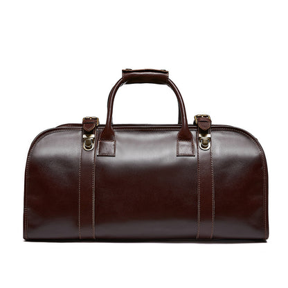 Leather Vintage Travel Duffle Bag Weekender