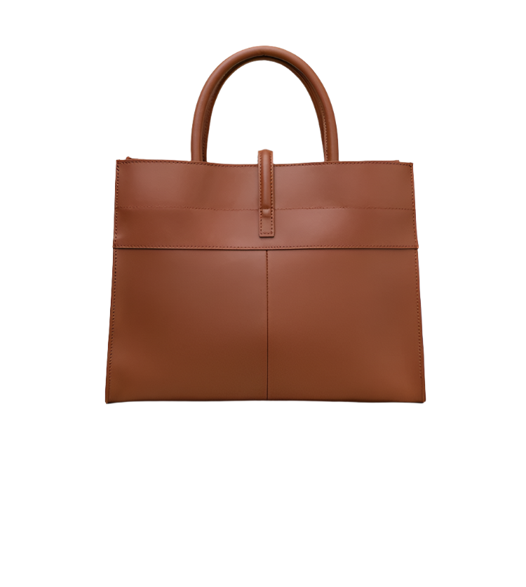 Serafina Genuine Leather Tote Bag