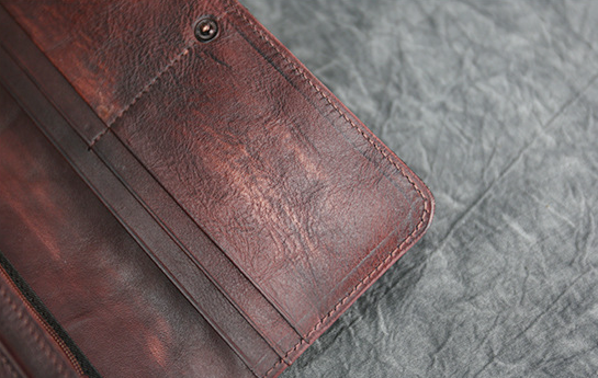 Monarch Genuine Leather Dragonfly Wallet for Women details