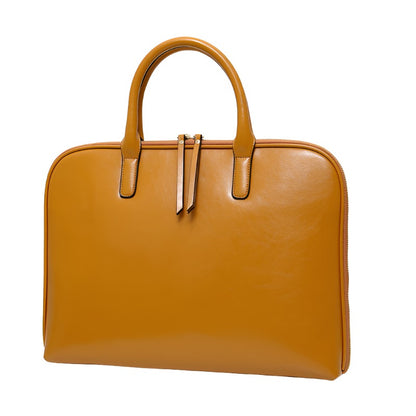 Women's Leather Briefcase - The Ultimate Stylish Organizer