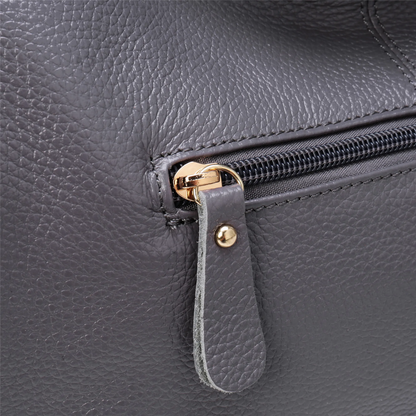 Elara Shoulder Bag: Chic and Minimalist Genuine Leather Shoulder Bag for Women