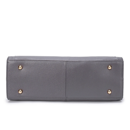 Elara Shoulder Bag: Chic and Minimalist Genuine Leather Shoulder Bag for Women