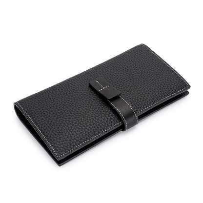 European Belt Long Women's Wallet flat