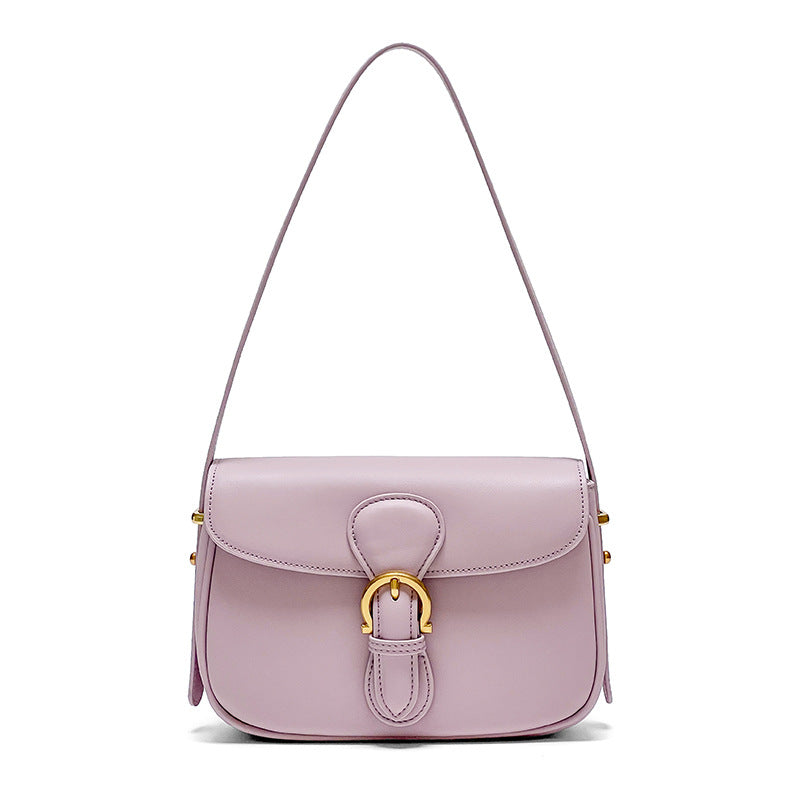 June Chic Genuine Leather Bag for Women Pastel pink