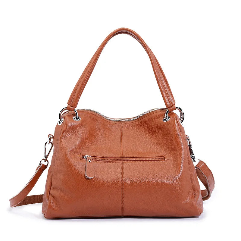 Leather Women's Tote Shoulder Bag Handbag rear