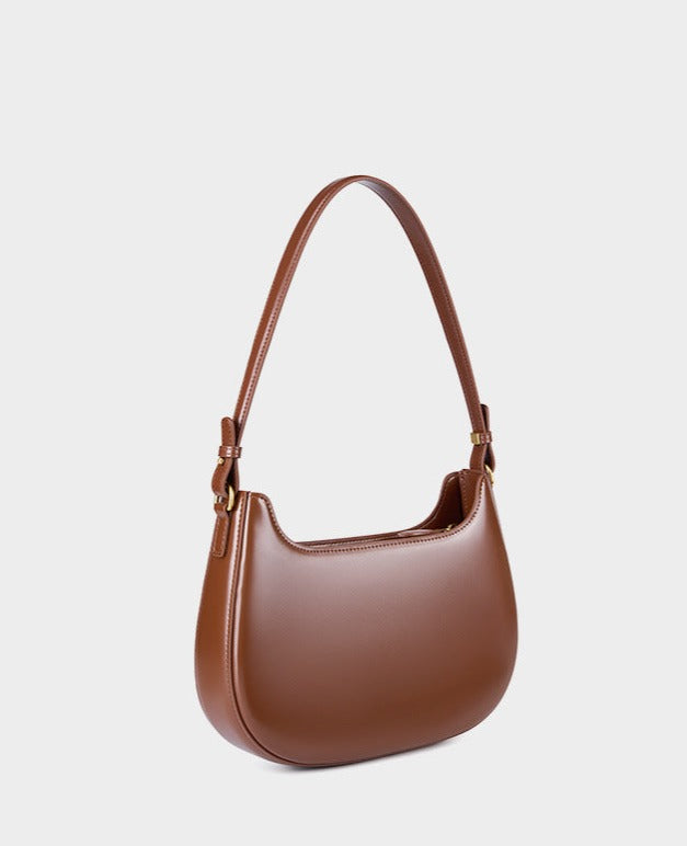 Fashion Retro Saddle Shoulder Bag for Women rear view