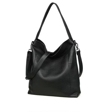 Artemis Genuine Leather Tote Bag side view