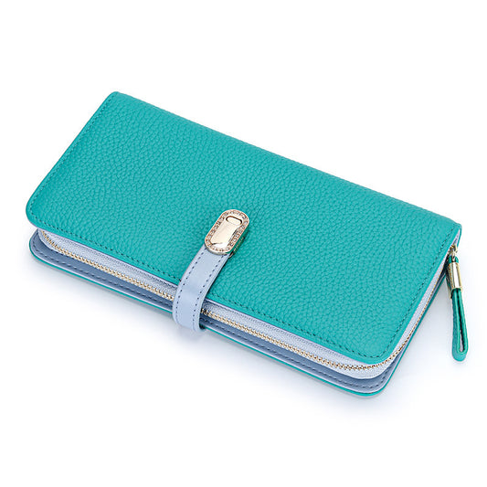 Large-Capacity Zipper Wallet for Women