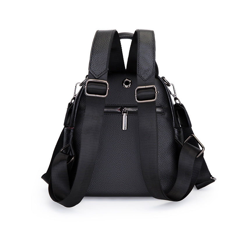 Women's Everyday Leather Backpack rear view