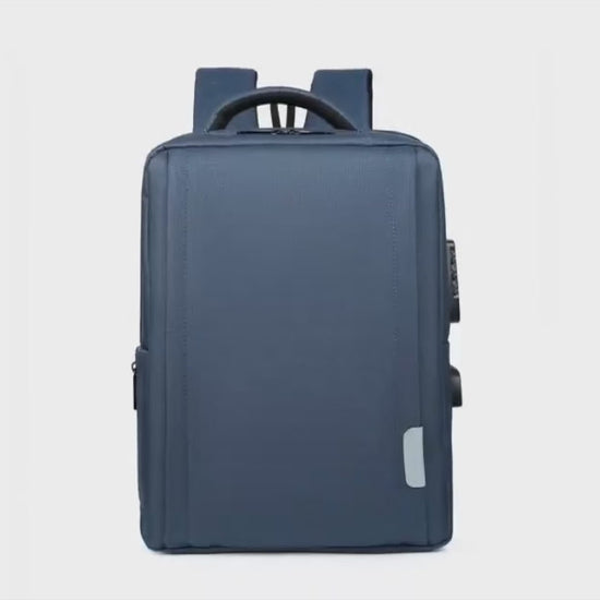 Backpack Anti Theft USB Charging video display waterproof